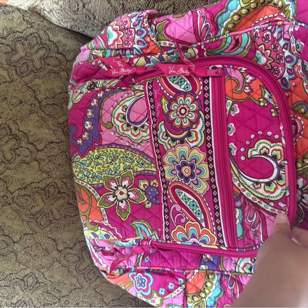Vera Bradley Pink Swirls Backpack - Picture 4 of 7